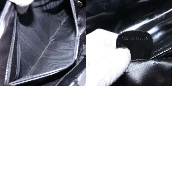 GUCCI Interlocking Hand Bag Patent Leather Black 000 1013 000 1013 - Picture 12 of 12